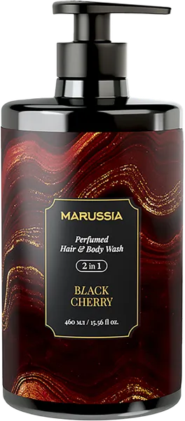 Изображение Гель для душа парфюм Маруссия блэк черри 2в1 ООО "Орбита СП" п/у, 460 мл