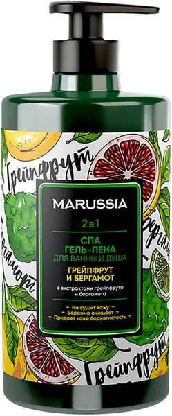 Изображение Гель для душа Маруссия грейпфрут бергамот ООО "Орбита СП" п/у, 460 мл