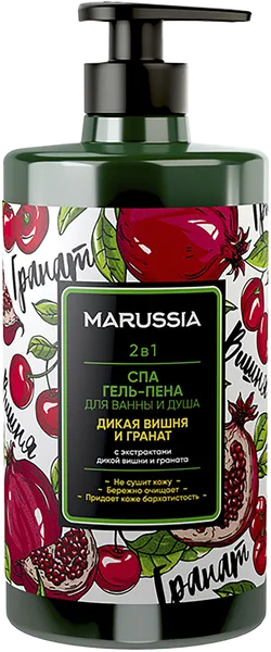 Изображение Гель для душа Маруссия дикая вишня гранат ООО "Орбита СП" п/у, 460 мл