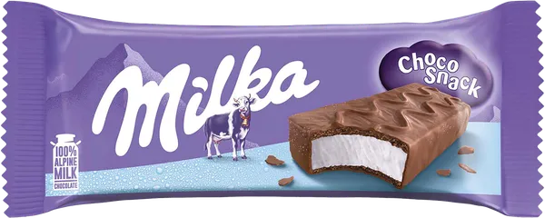 Изображение Пирожное бисквитное Милка с цельным молоком ТиЭсСи Фуд Продактс м/у, 27 г