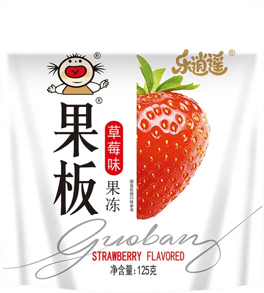 Изображение Желе фруктовое 1*10 Гобан клубника Ле Сяо Яо м/у, 125 г