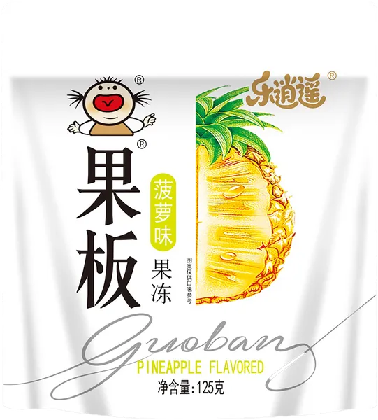 Изображение Желе фруктовое 1*10 Гобан ананас Ле Сяо Яо м/у, 125 г