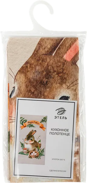 Изображение Полотенце 40*73см для кухни Этель счастливой пасхи ИП Симановский Е.А. п/у, 1 шт