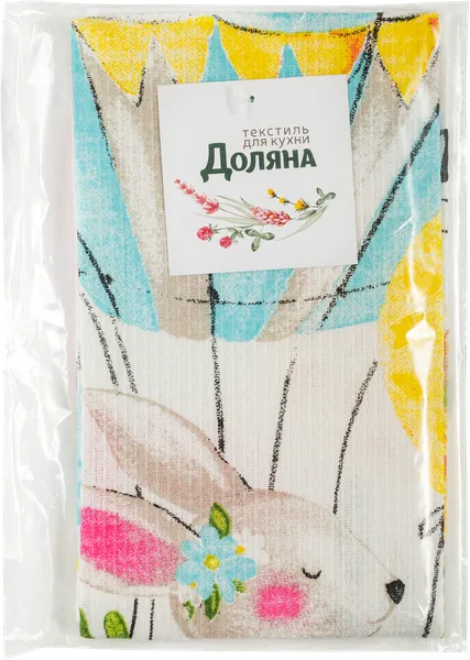 Изображение Полотенце 35*60см для кухни Доляна воздушный шар Сима-Урал п/у, 1 шт
