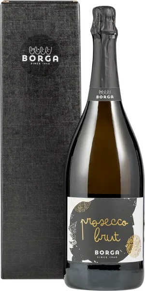 Изображение Вино игристое белое брют Борга просекко Кантине Борга п/у, 1,5 л