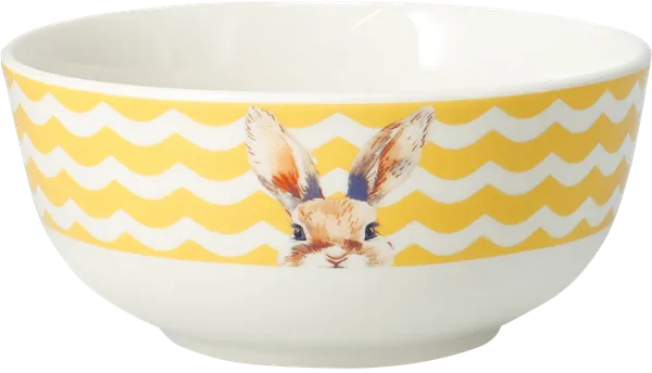 Изображение Миска 13см фарфор Купман пасхальный кролик Купман Интернэшнл , 1 шт