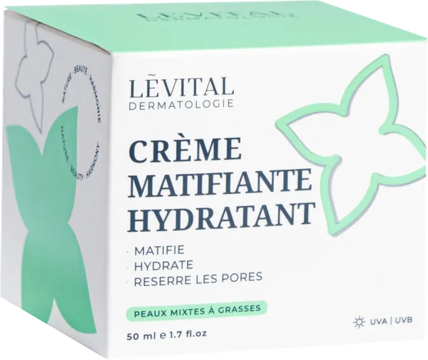 Изображение Крем для жирной кожи лица Левиталь матирующий Интера ООО к/у, 50 мл