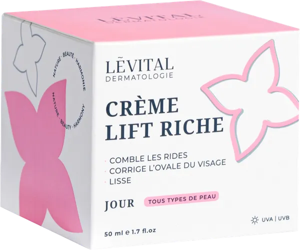 Изображение Крем лифтинг для лица дневной Левиталь пептиды и коллаген Интера ООО к/у, 50 мл