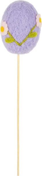 Изображение Декор 24,5см пасхальный Купман яйцо на палочке Купман Интернэшнл , 1 шт