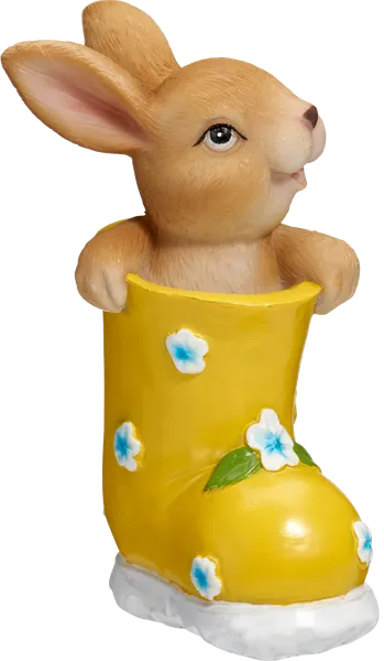 Изображение Фигурка 12см пасхальная Купман кролик в сапоге Купман Интернэшнл , 1 шт
