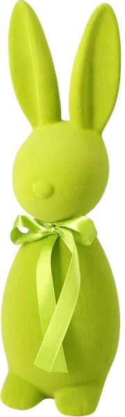 Изображение Фигурка 30см пасхальная Купман кролик с бантом Купман Интернэшнл , 1 шт