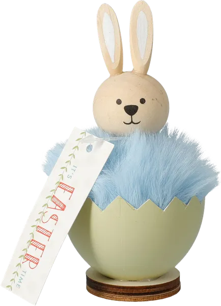 Изображение Фигурка 12см пасхальная Купман кролик в яйце Купман Интернэшнл , 1 шт