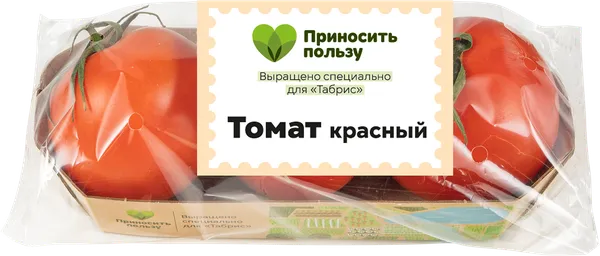 Изображение Овощ красные Табрис томаты Кубанские поля подложка, 3 шт