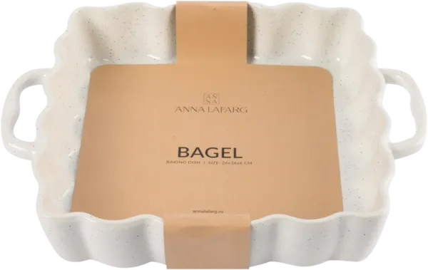 Изображение Форма 26*26см для запекания Анна Лафарг бейгл керамика Анна Лафарг , 1 шт