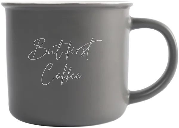 Изображение Кружка 400мл серая Анна Лафарг ретро кофе Анна Лафарг , 1 шт