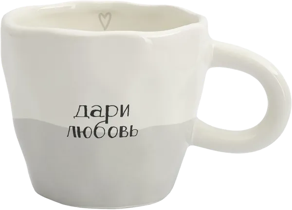 Изображение Кружка 400мл молочная Анна Лафарг эмпати дари любовь Анна Лафарг , 1 шт