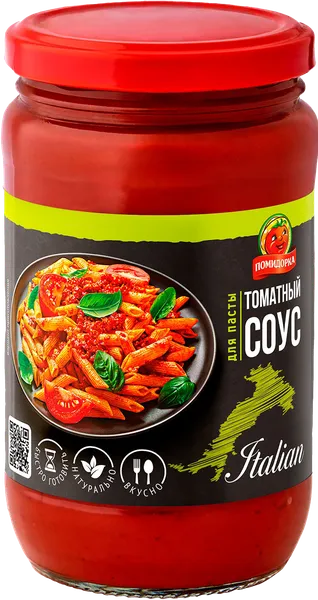 Изображение Соус томатный Помидорка для пасты Агро-Инвест с/б, 350 г