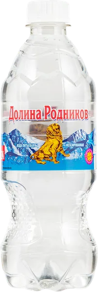 Изображение Вода н/газ рН 9,5 Долина Родников питьевая Ручеек п/б, 0,5 л