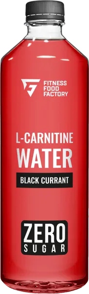 Изображение Напиток газ Л-Карнитин Вотер черная смородина Фитнес Фуд Фэктори п/б, 0,5 л