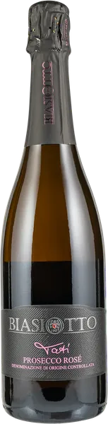 Изображение Вино игристое розовое экстра брют Розе Тати просекко Биазиотто с/б, 0,75 л