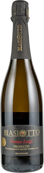 Изображение Вино игристое белое сухое Нонно Луиджи просекко Биазиотто с/б, 0,75 л