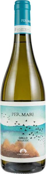 Изображение Вино белое сухое стиль №1 Грилло Сицилия 2024 Пер Мари Каса ди Грациа с/б, 0,75 л