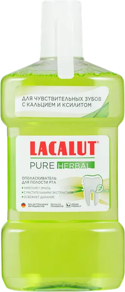 Изображение Ополаскиватель для рта Лакалют пьюр хербал Орбита СП п/у, 475 мл