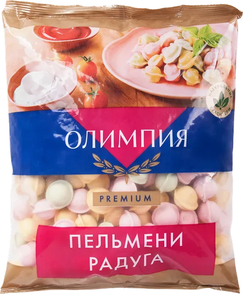 Изображение Пельмени замороженные Олимпия радуга Олимпия МК м/у, 700 г