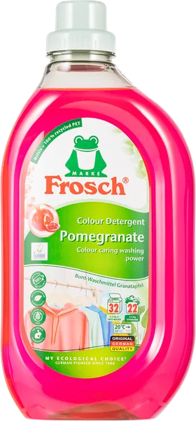 Изображение Средство для стирки жидкое Фрош универсальное гранат Вернер и Мерц п/у, 1,5 л