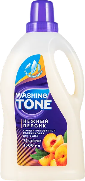 Изображение Кондиционер для белья Вошинг тон нежный персик Сэльвин ООО п/у, 1,5 л