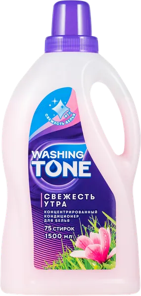 Изображение Кондиционер для белья Вошинг тон свежесть утра Сэльвин ООО п/у, 1,5 л