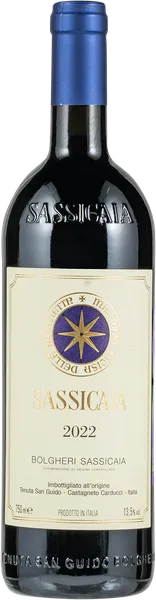 Изображение Вино красное сухое стиль №3 Каберне Сов купаж Болгери сассикайя 2022 Тенута Сан Гуидо с/б, 0,75 л