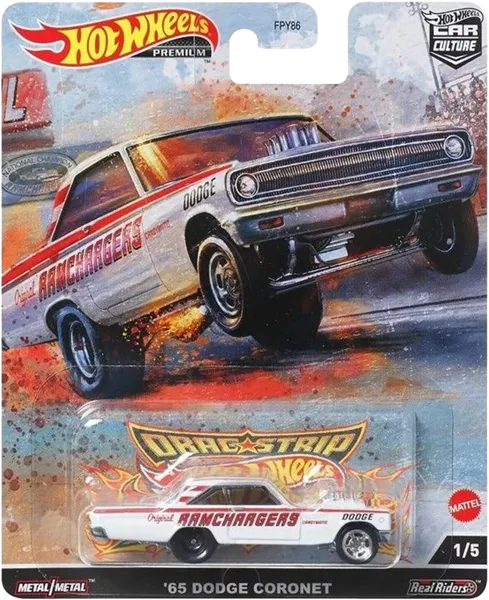 Изображение Машина 1:64 Хот вилс 65 додж коронет Маттэл к/у, 1 шт