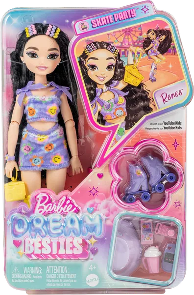 Изображение Кукла 29см Барби рене на роликовых коньках Маттэл к/у, 1 шт