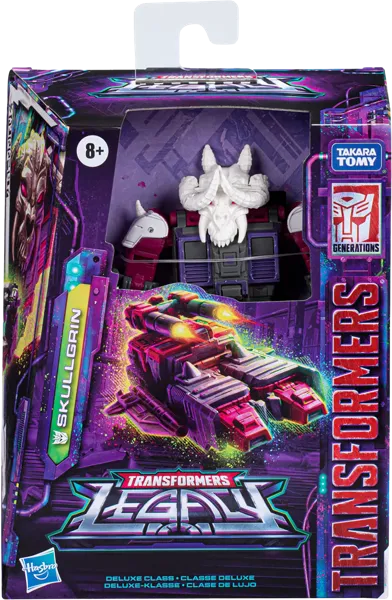 Изображение Игрушка 14см Трансформеры наследие класс скуллгрин Хасбро п/у, 1 шт
