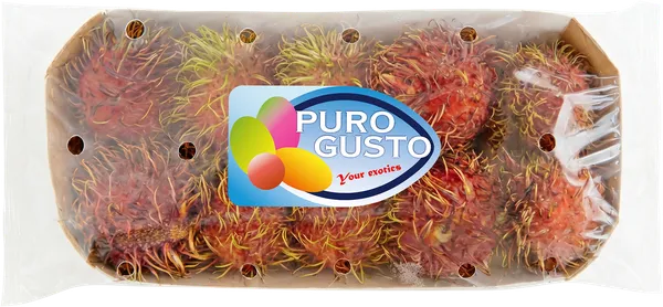 Изображение Плод Пуро Густо рамбутан Пуро Густо лоток, 200 г