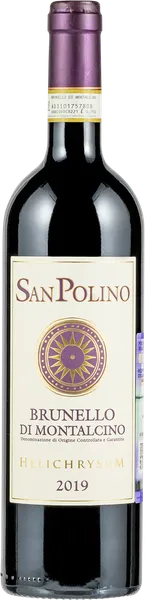 Изображение Вино красное сухое стиль №5 Санджовезе Брунелло ди Монтальчино Ризерва 2019 Сан Полино с/б, 0,75 л