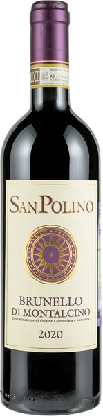 Изображение Вино красное сухое стиль №5 Санджовезе Брунелло ди Монтальчино 2020 Сан Полино с/б, 0,75 л
