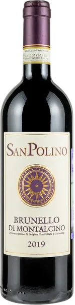 Изображение Вино красное сухое стиль №5 Санджовезе Брунелло ди Монтальчино 2019 Сан Полино с/б, 0,75 л