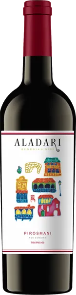 Изображение Вино красное п/сух стиль №1 Саперави Каберне Кахетия Пиросмани Аладари Главспиртпром с/б, 0,75 л