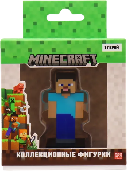 Изображение Фигурка коллекционная Майнкрафт стив Шанту Шенгай к/у, 1 шт