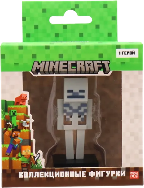 Изображение Фигурка коллекционная Майнкрафт скелет Шанту Шенгай к/у, 1 шт