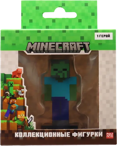 Изображение Фигурка коллекционная Майнкрафт зомби Шанту Шенгай к/у, 1 шт