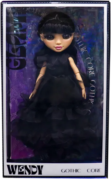 Изображение Кукла шарнирная 27см Глам кор венди черное платье Шанту Шенгай п/у, 1 шт