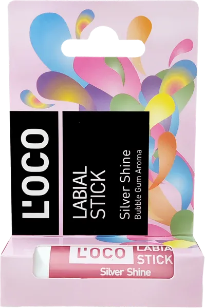 Изображение Бальзам для губ оттеночный Локо серебристый блеск 5,1г ДКП Хемигал к/у, 1 шт