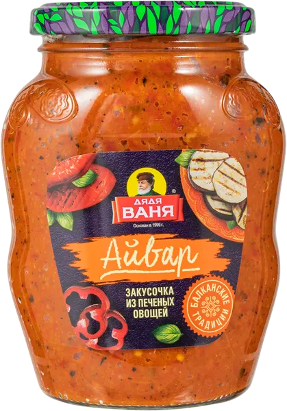 Изображение Айвар из печеных овощей Дядя Ваня Русское поле с/б, 370 г