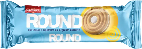 Изображение Печенье песочное Крембер Рондо ваниль Альмерро м/у, 70 г