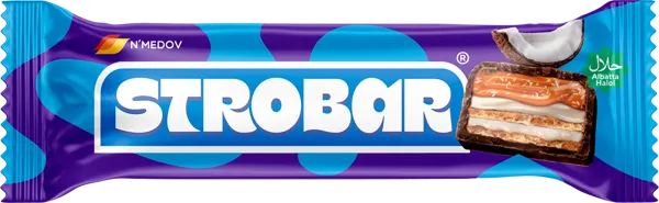 Изображение Батончики шоколадный Стробар с кокосом Ардент Фудс м/у, 40 г