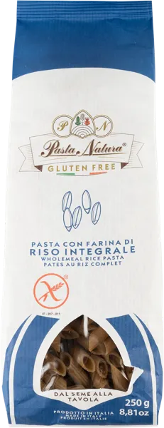 Изображение Макароны из риса Паста Натура из Пьемонта пенне без глютена Паста Натура м/у, 250 г