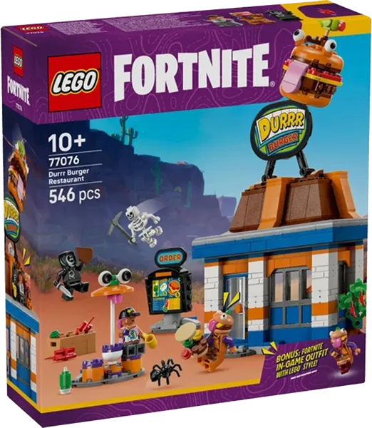 Изображение Конструктор с 10 лет 77076 Лего фортнайт ресторан дуррр-бургер Лего к/у, 1 шт